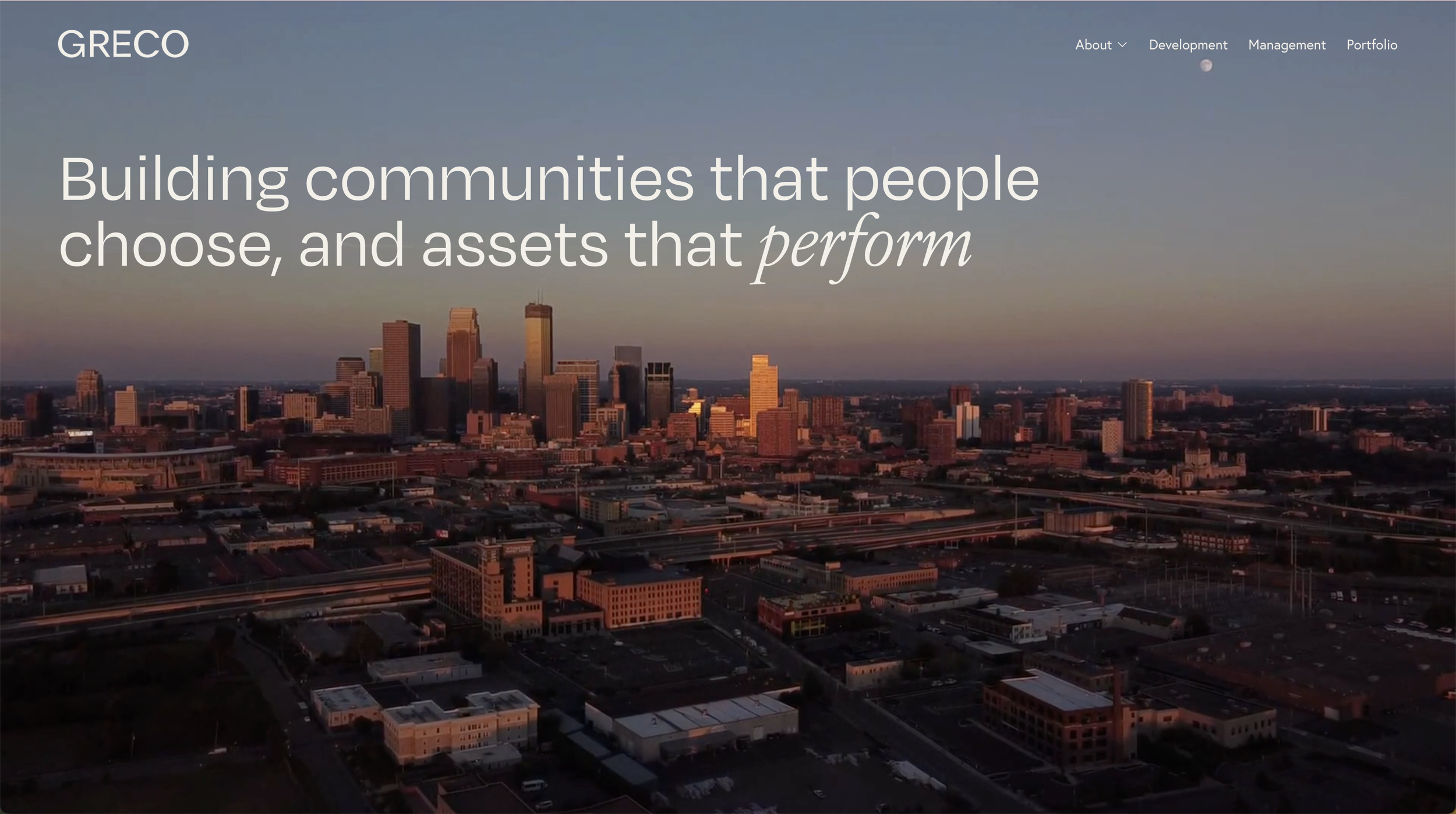 Greco | Real Estate &amp; Property Management Website
