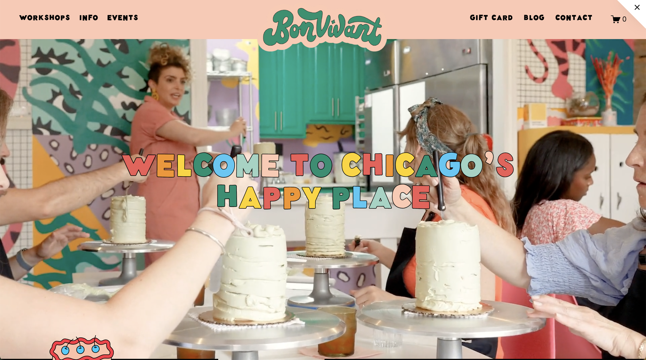 Bon Vivant Cakes | Food &amp; Beverage + Education Website