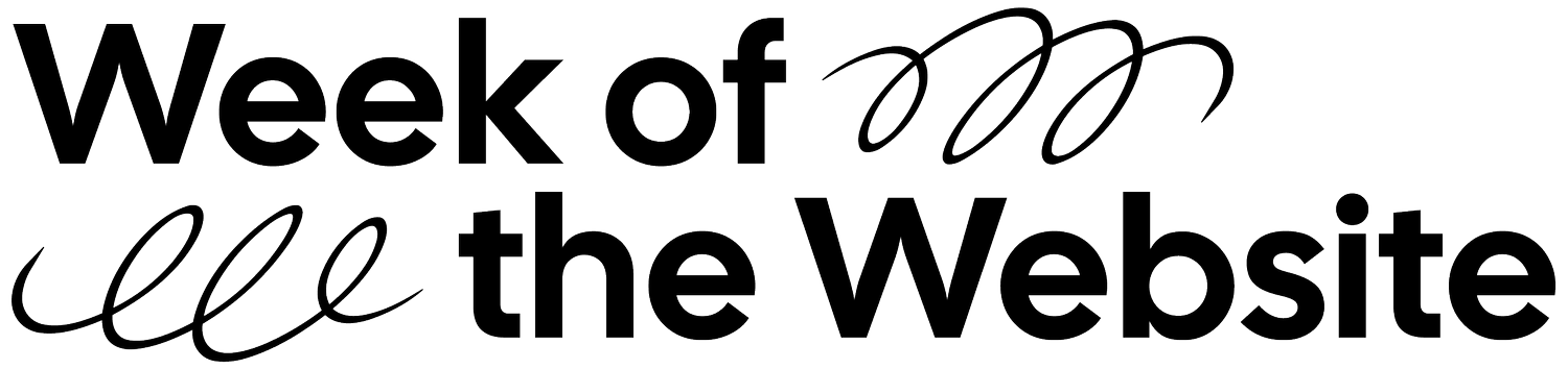 Week of the Website