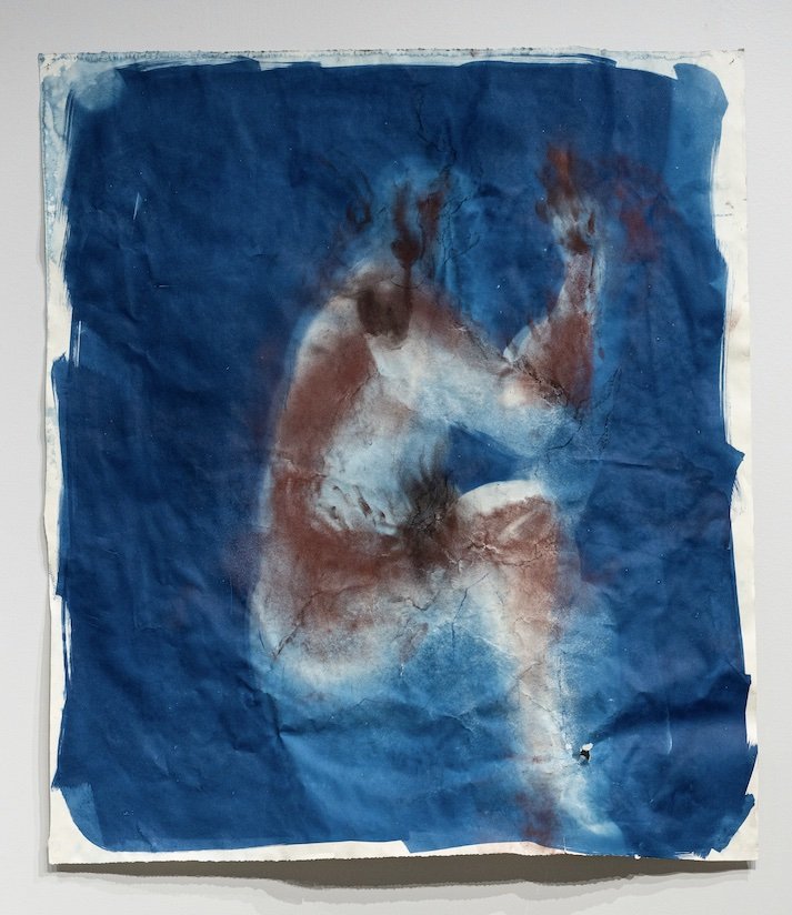 Imprint Series #4 (2023)
cyanotype and soft pastel on paper
45 x 48 inches