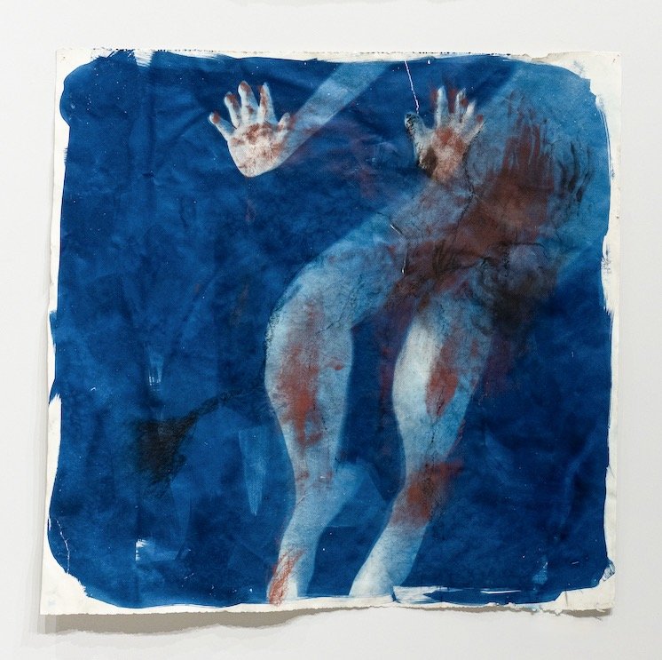 Imprint Series #3 (2023)
cyanotype and soft pastel on paper
45 x 48 inches