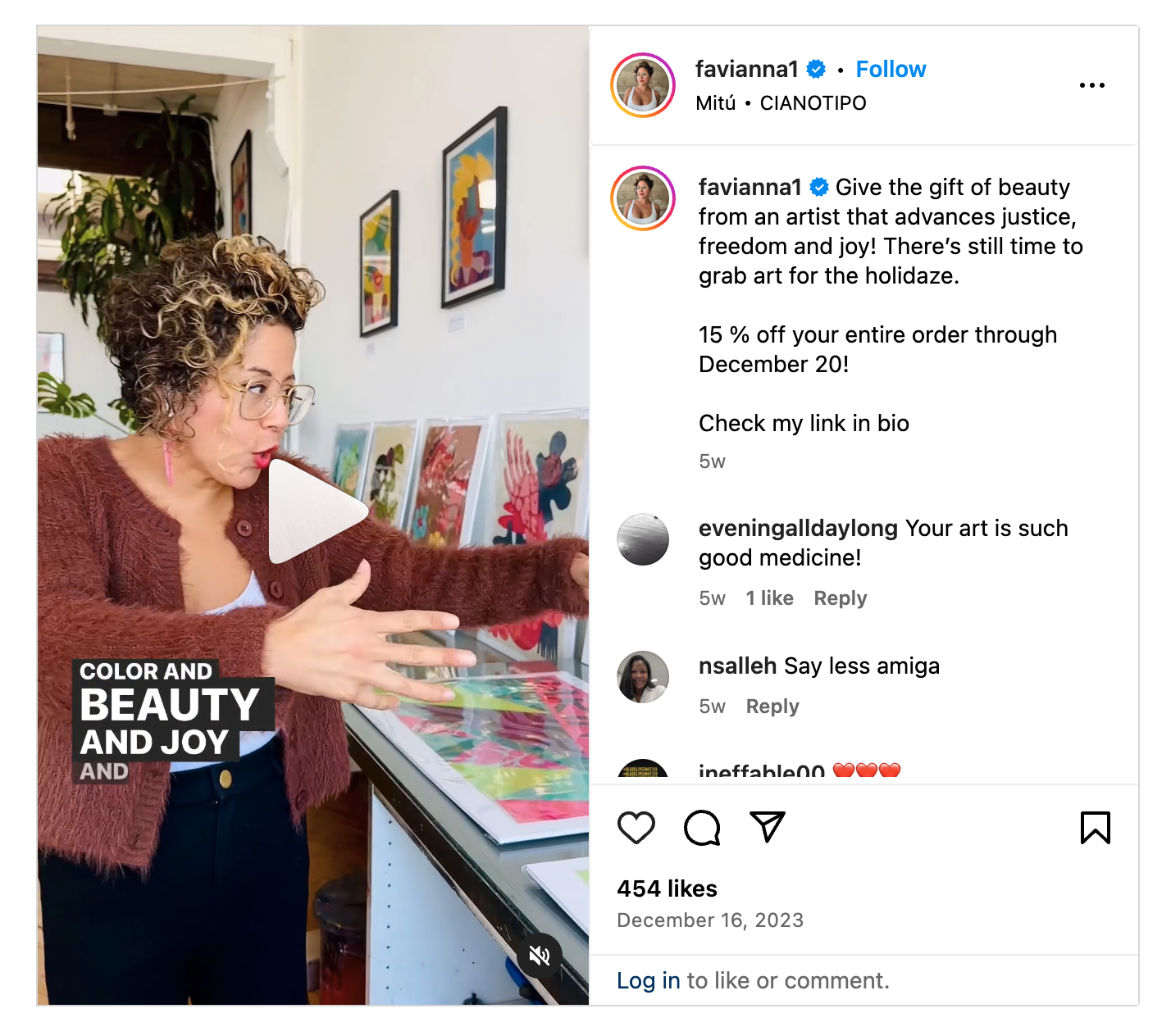 Holiday Sale Promo | Post Link