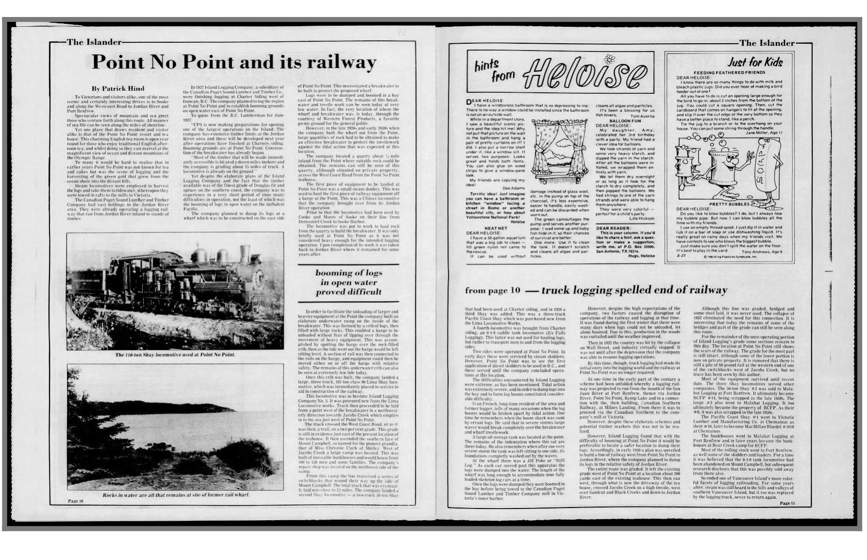 1983 newspaper article