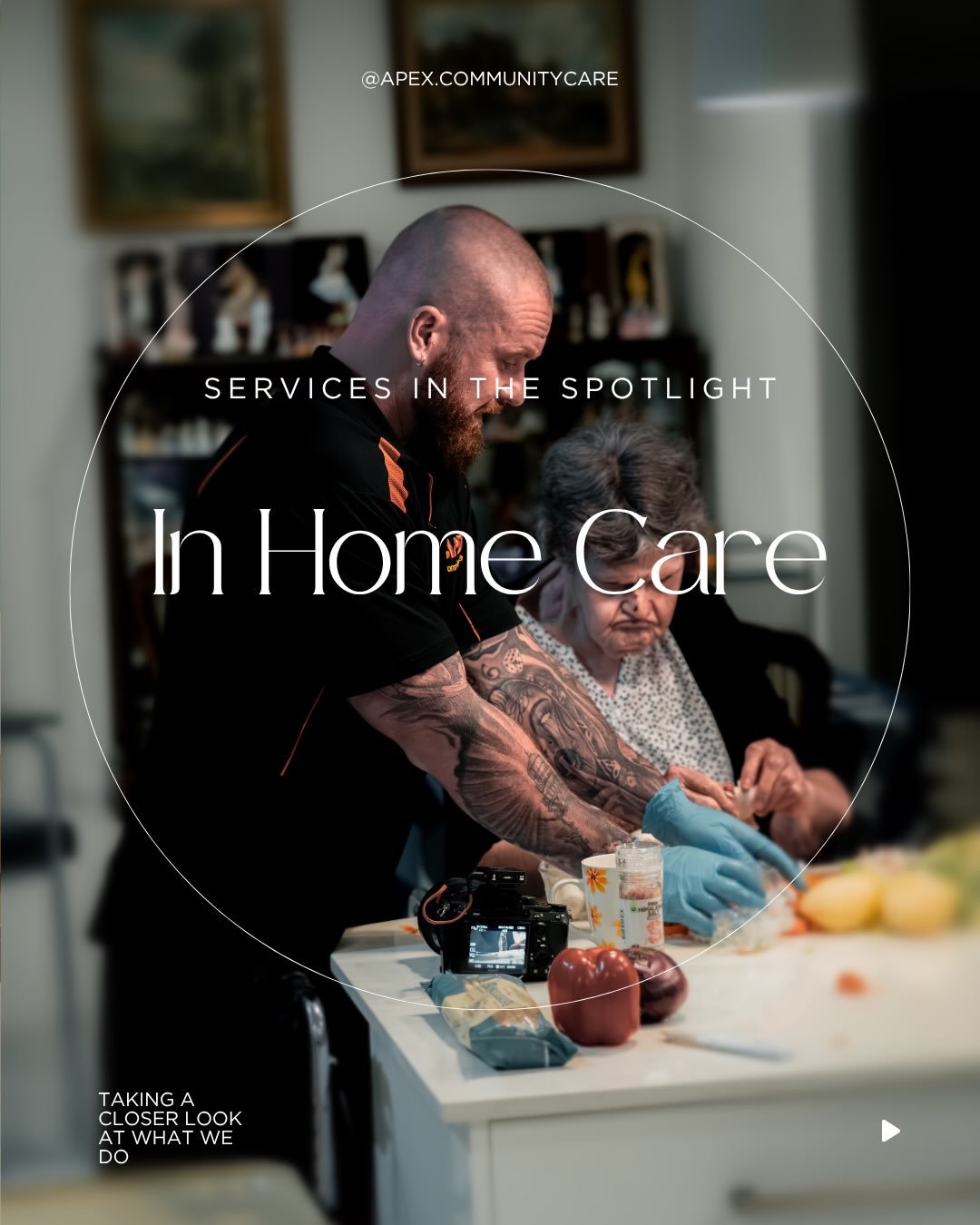 🔦Services in the Spotlight🔦

Day 2: In Home Care 🏠

#inhomecare #ApexCommunityCare #NDIS #SupportWork #disabilitysupport