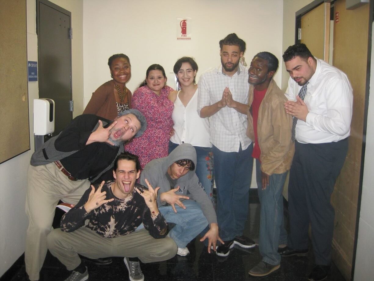 Sweat. There has been no limit to the amount of love and dedication put into this show, from the indomitable cast to the hardworking crew and finally to an amazing director. I am so, so grateful to have been able to tell this beautiful story alongsid