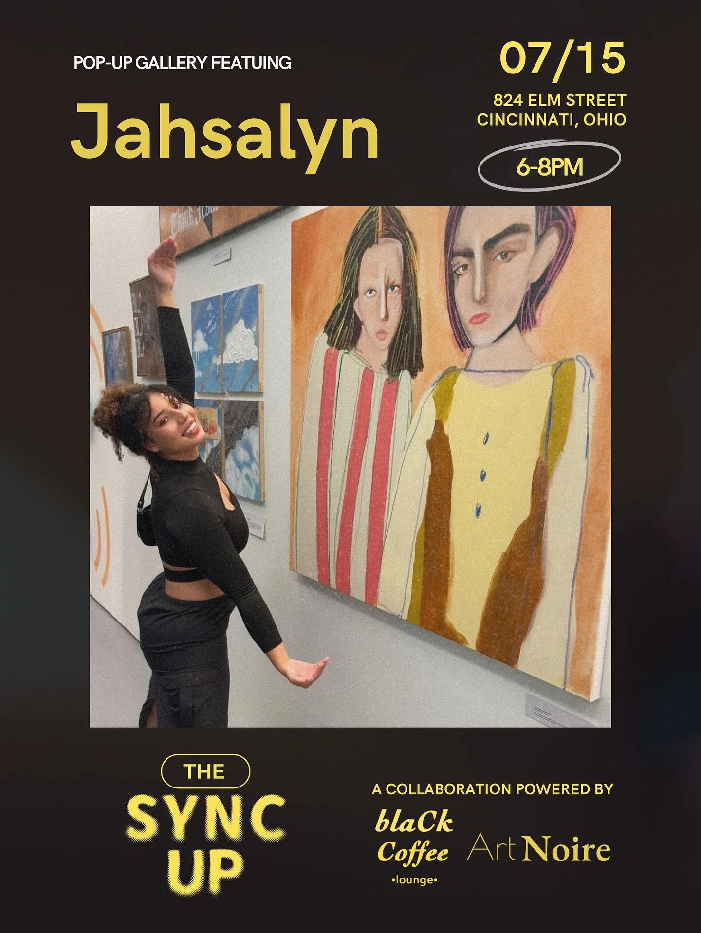 Is it cool if we bring some more friends to the party? 😊😊😊

At The Sync Up, we&rsquo;re curating we&rsquo;re building an end to end, elevated experience. We&rsquo;ll be putting some captivating work on the walls and creating our own creative ecosy