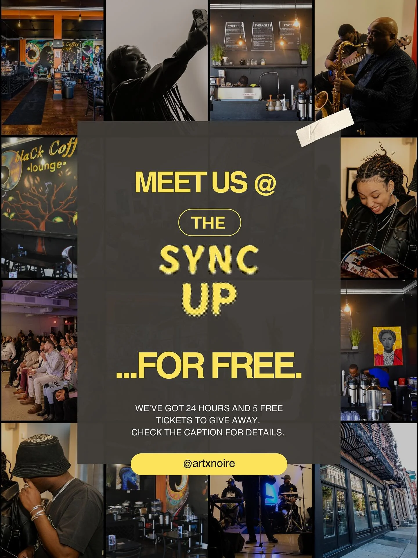 🎟️ 5 FREE TICKETS. 24 HOURS.

You in?

Like this post, share it to your story, and tag a friend in the comments. That&rsquo;s it.

Giveaway ends tomorrow, Sunday 7/13 at 7PM est. Winners get 1 comp ticket to the vibes &mdash; announced in our storie