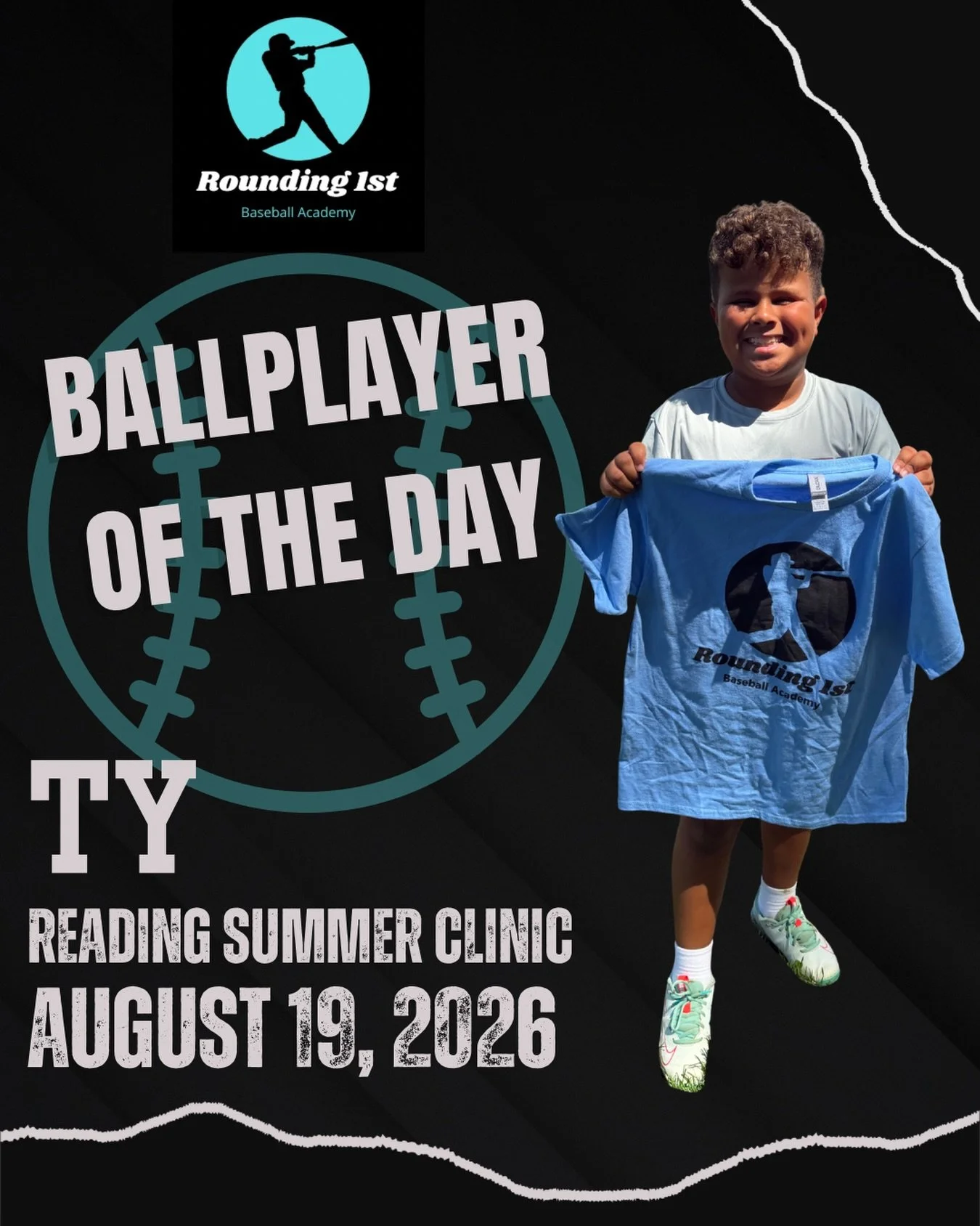 Ballplayer of the Day: Ty

Ty had a great week at camp. He hit the ball hard, threw strikes, listened, learned, and continued to improve every time he stepped on the field.

This was a HOT week of camp, and as the heat and fatigue set in, we saw some