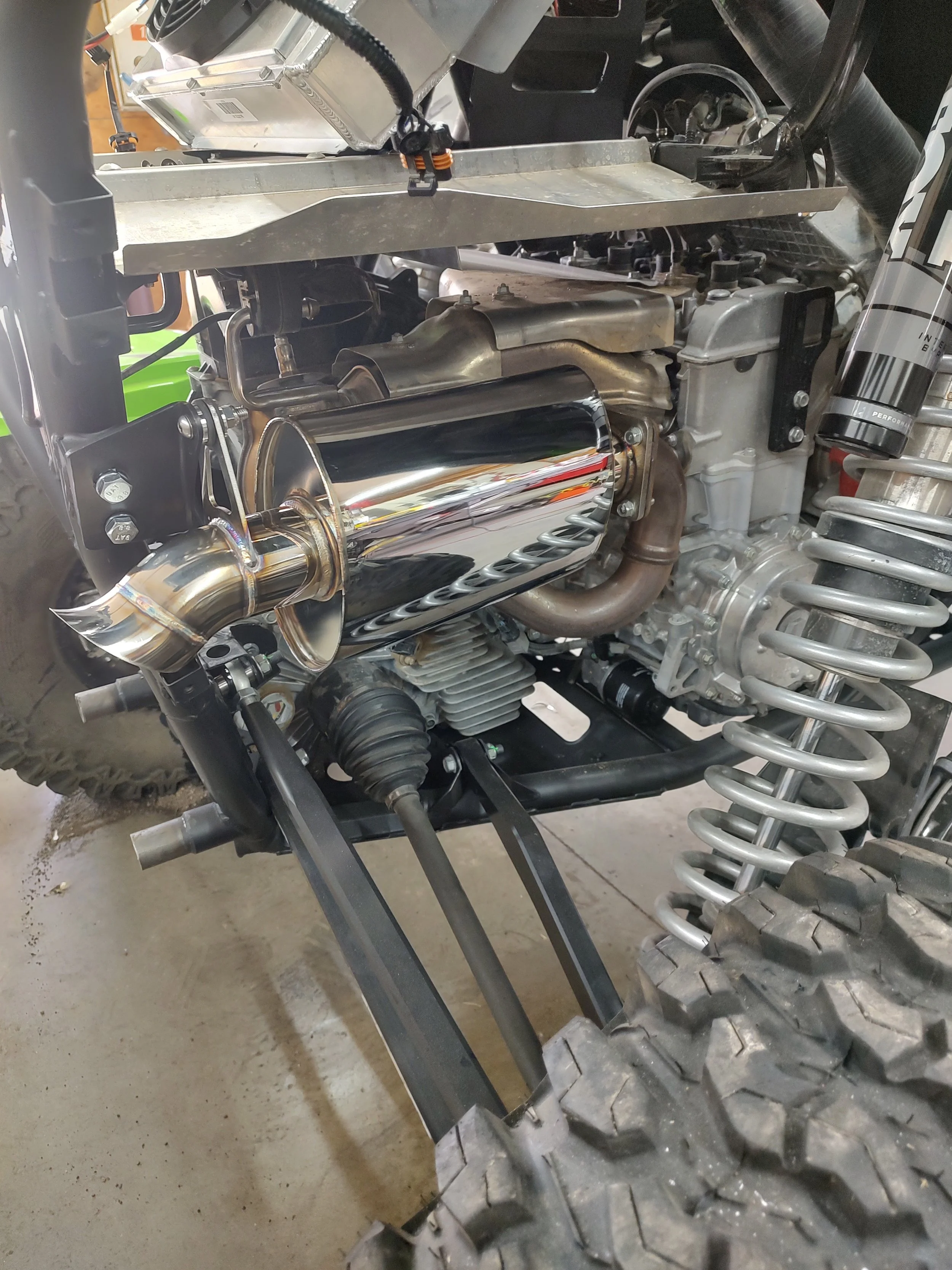 KAWASAKI TERYX H2 CUSTOM EXHAUST