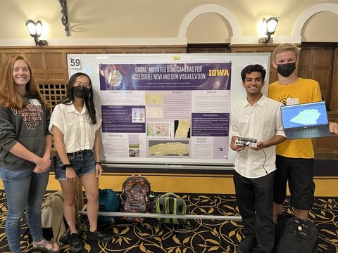 University of Iowa—Ashton Prairie Infrared Sensing (APIS): Accessible NDVI and SfM Photogrammetry