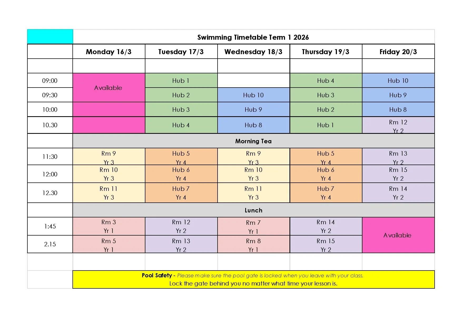 Swimming Timetable Term 1 2026 - Week 7 +-page-001.jpg