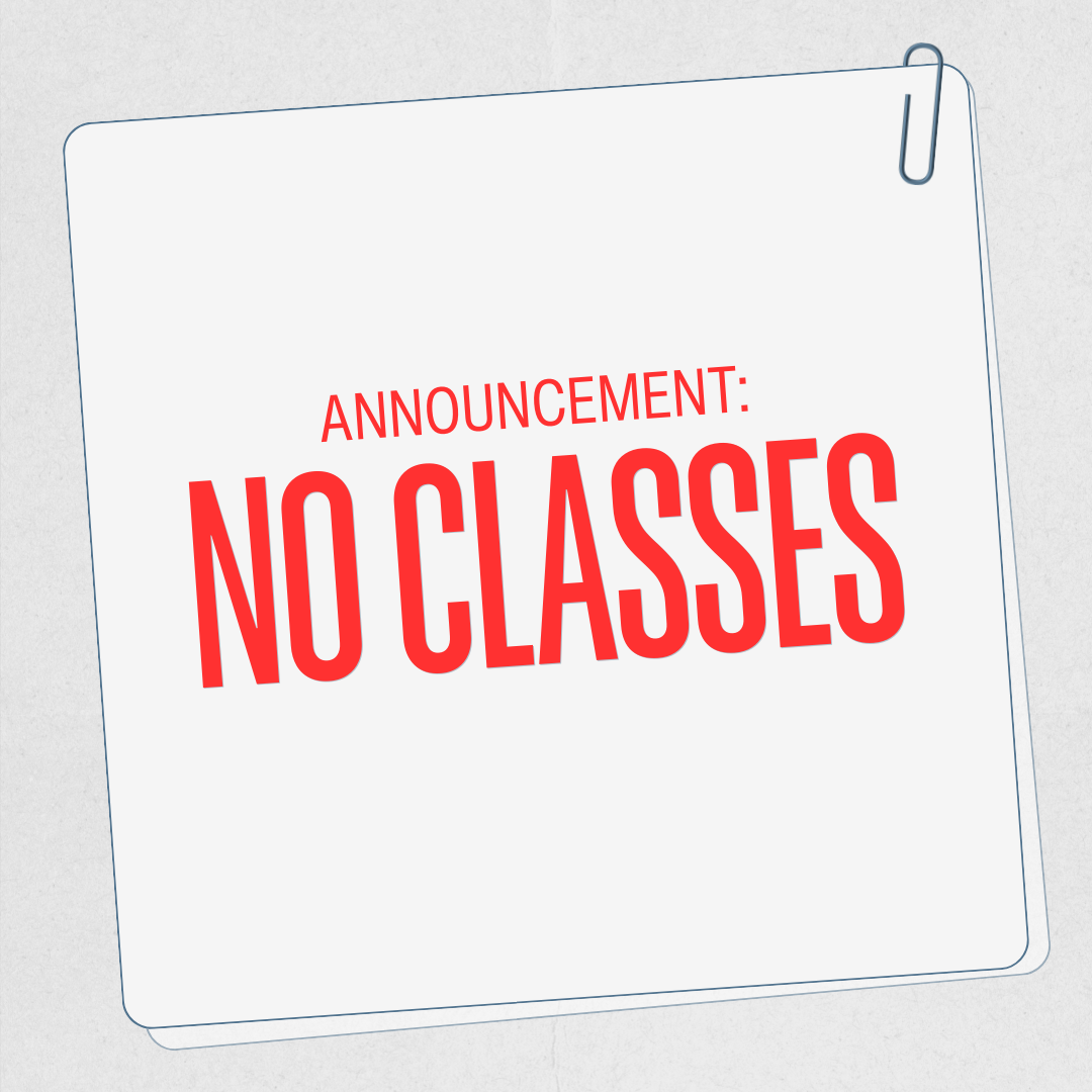 School Closed - No Classes