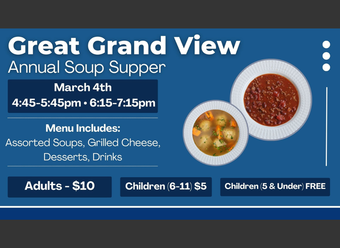 Great Grand View Soup Supper