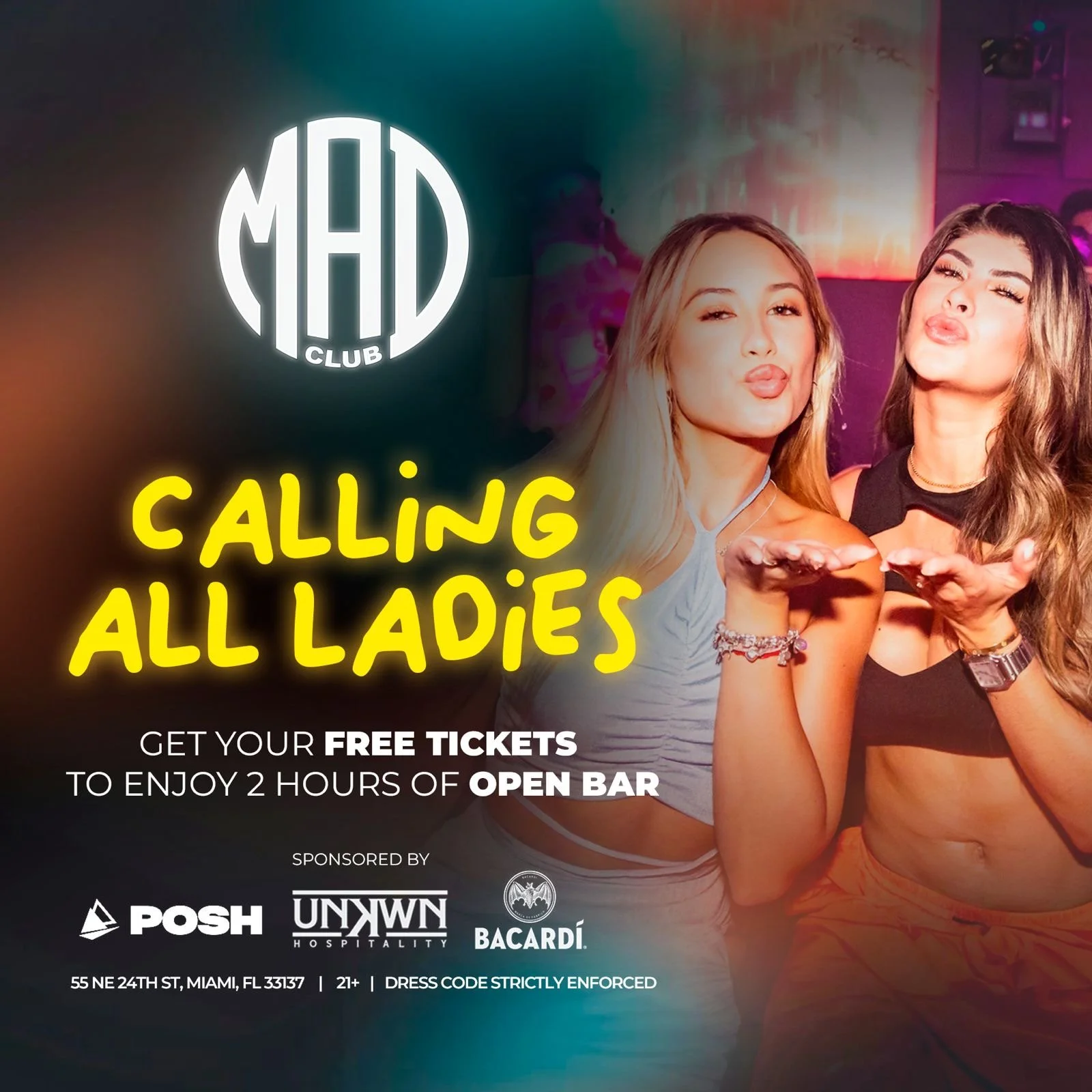 We Wont Tell @ Mad Club Saturdays 