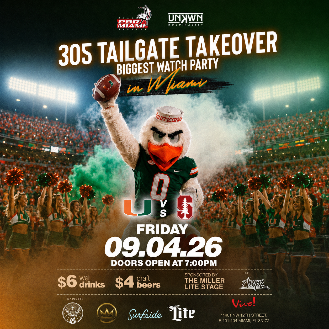 UM vs Stanford Tailgate