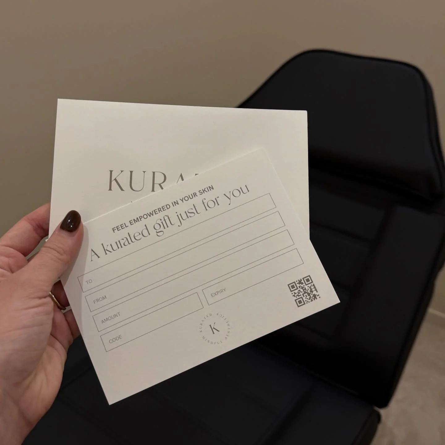 A Kurated voucher for this Christmas - for that special person who gives it all and deserves a moment of self care ✨

To purchase one of our beautifully printed physical vouchers, send an email to info@kurated.au 

All digital vouchers purchased rece