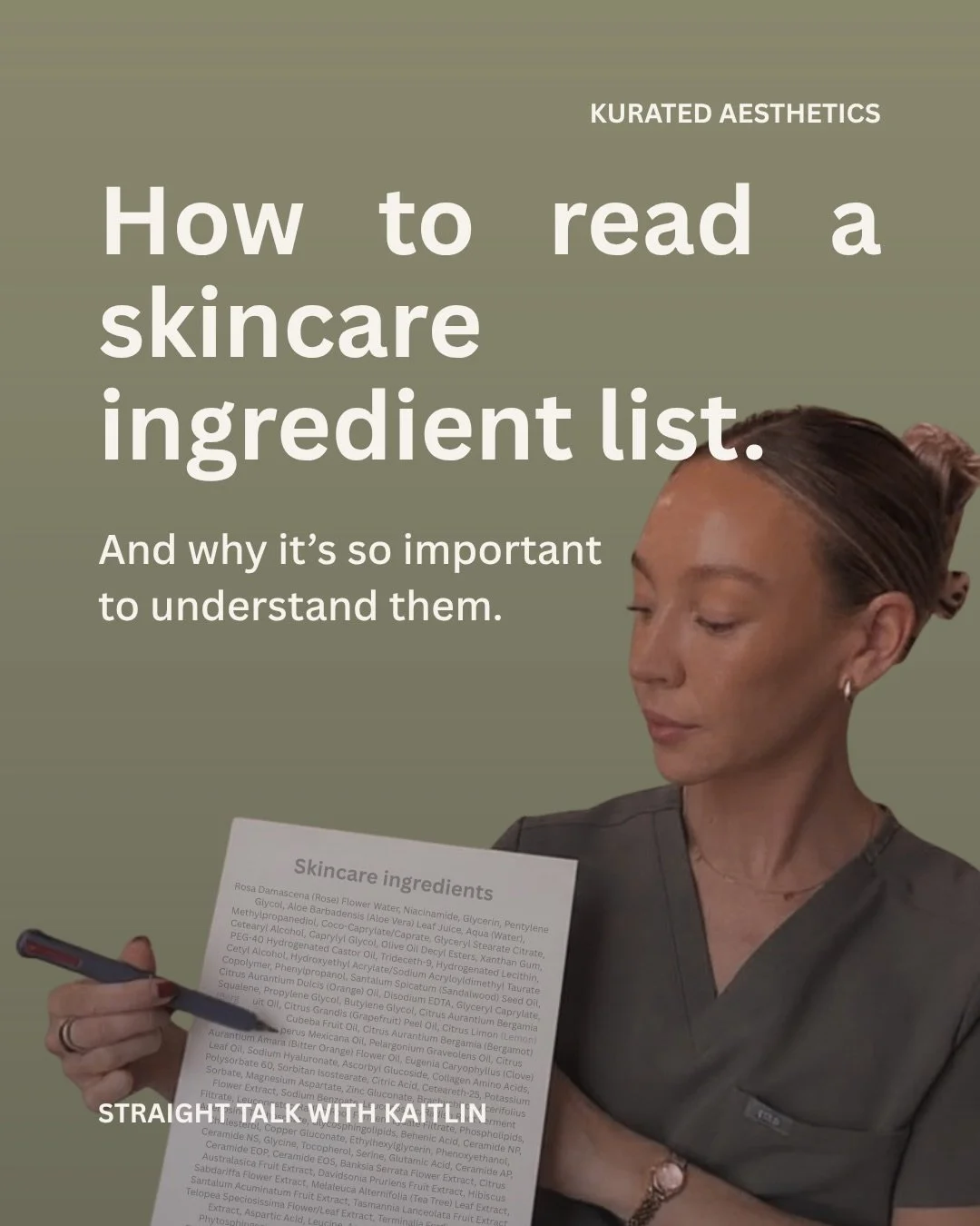 Have you ever read the ingredient list on your skincare ? 

Here&rsquo;s how ✨👀

📍 North Richmond and Terrigal, NSW 

www.kurated.au

#skineducation #skincaretips #ingredientlist #collagen #northrichmond