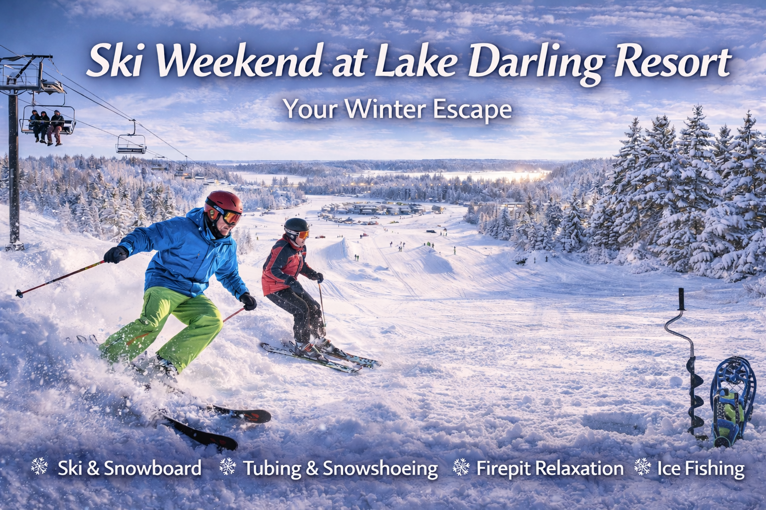 Ski Package at Lake Darling Resort