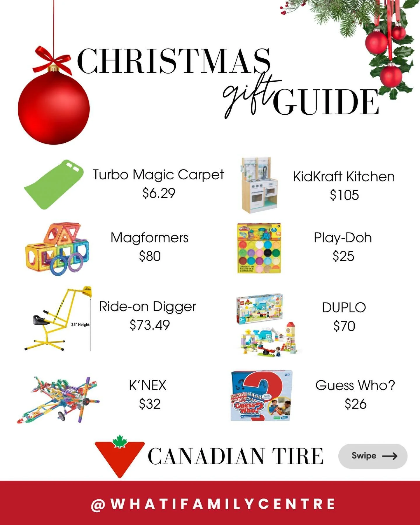 Can&rsquo;t decide what to buy for gifts this year? We checked out the stores in Yellowknife and have come up with great ideas that encourage the family to play together, develop essential skills, and use imagination! Check out our list for Canadian 