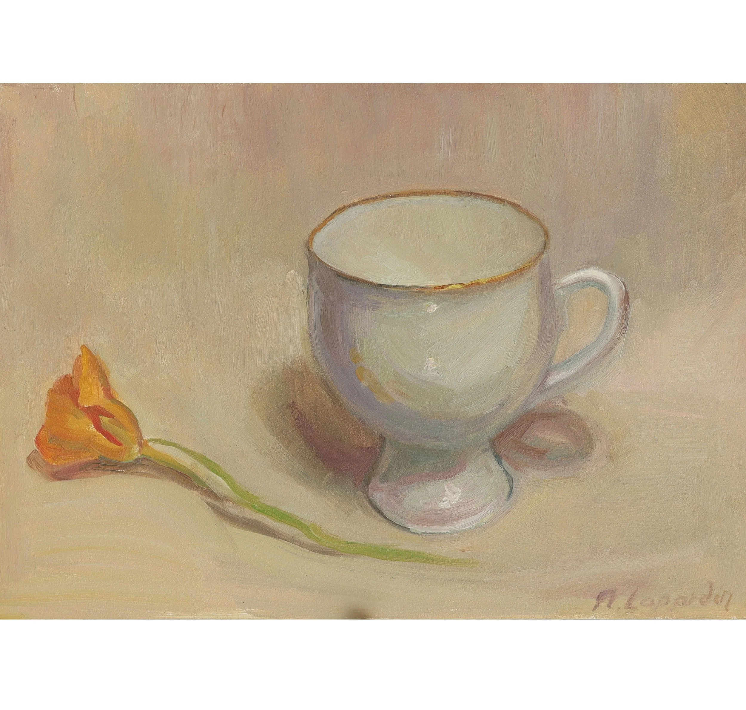White Teacup