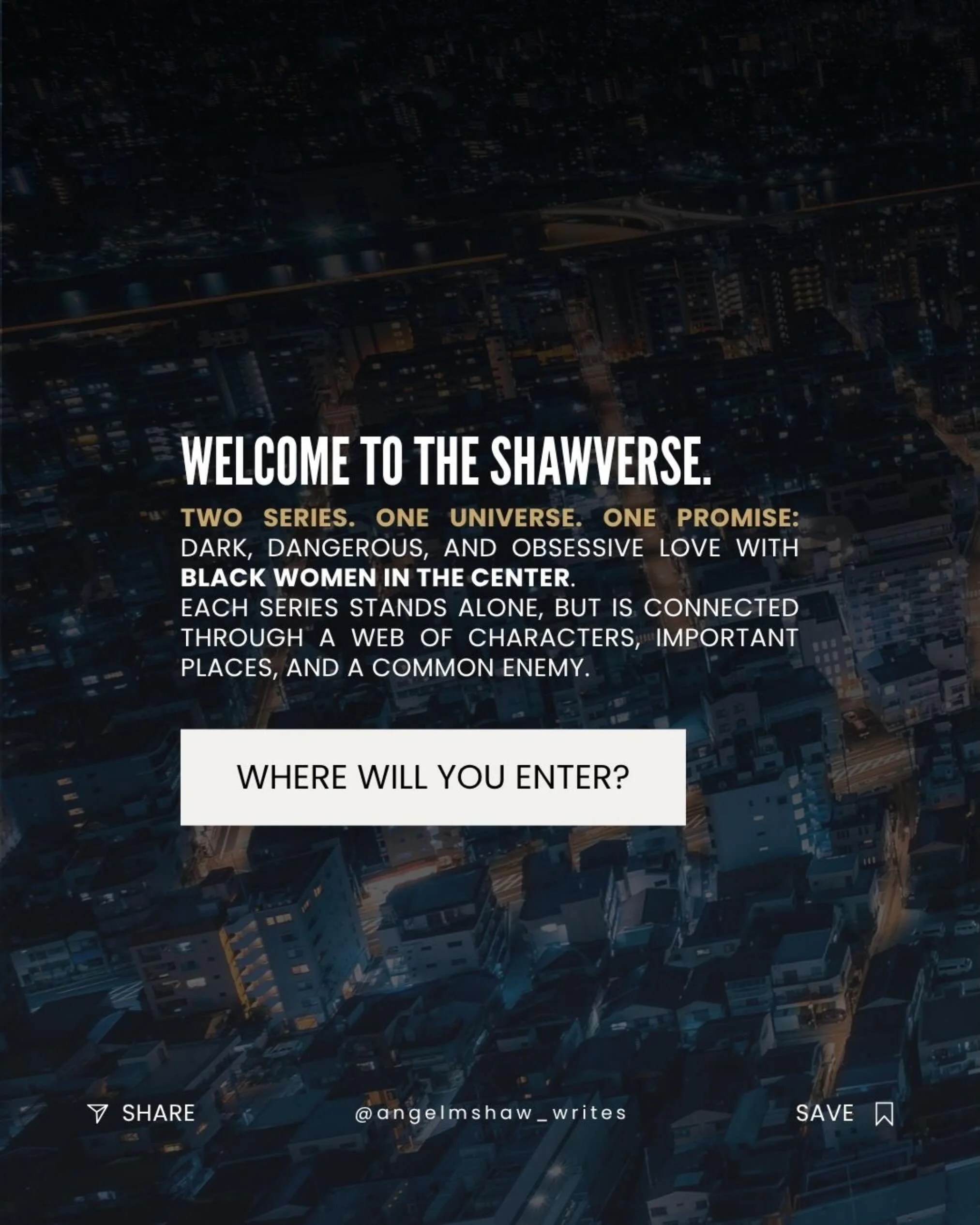 Welcome to The Shawverse. 😘 What was your first Angel M. Shaw read?

 #darkromance #angstyromancebooks #billionaireromance #blackromance #spicyromancebooks