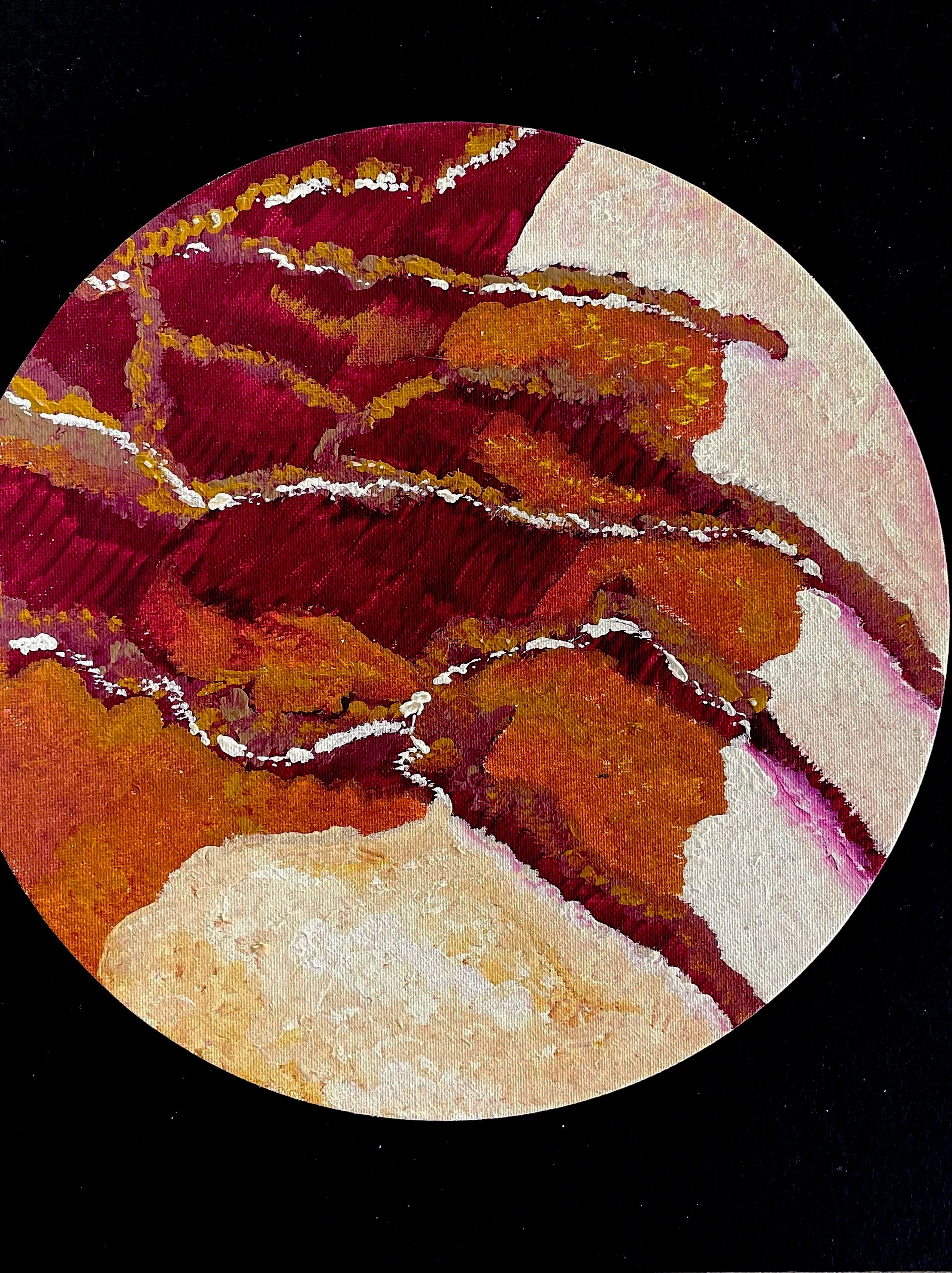 Earth's View Acrylic on canvas 30 cm