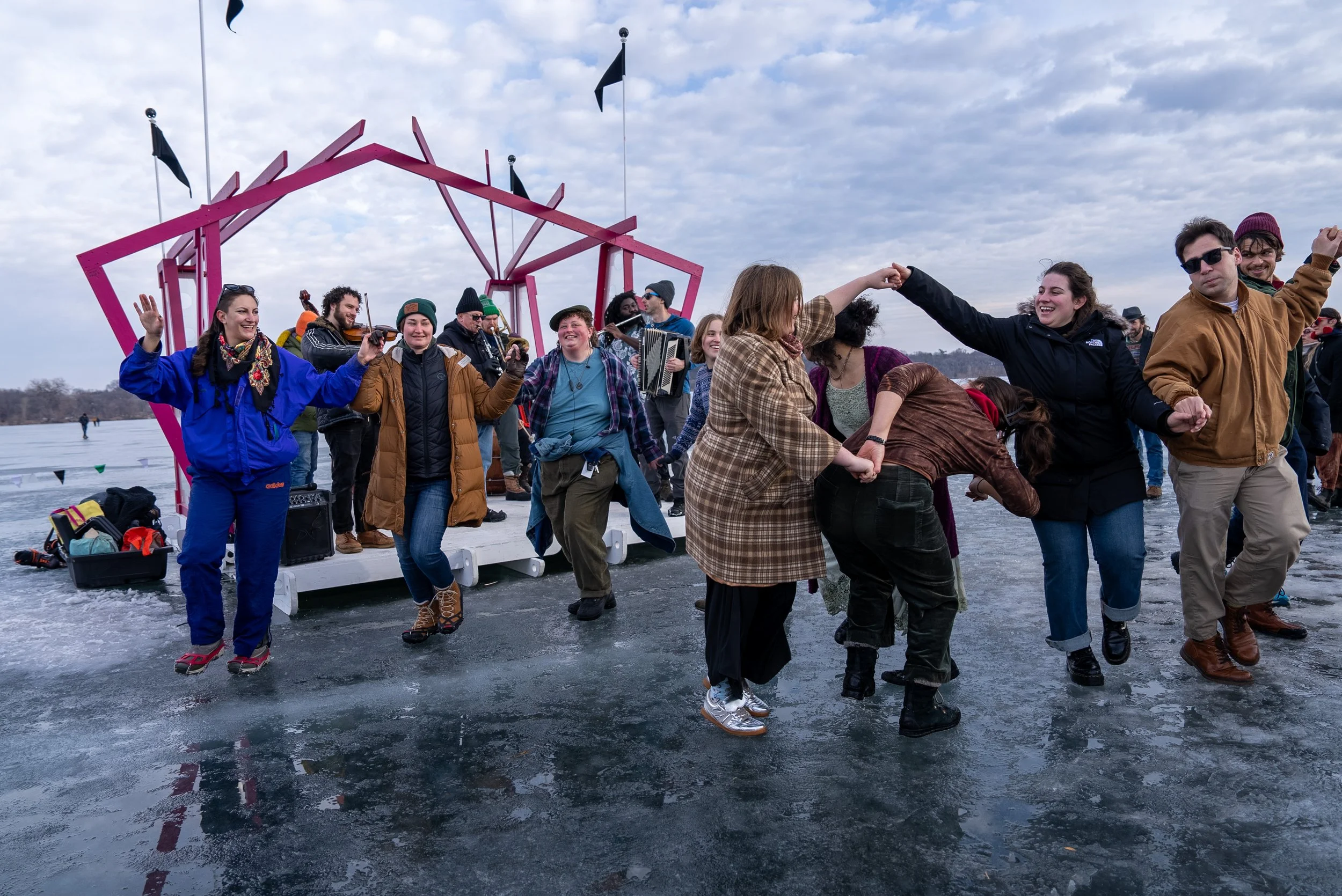 Klezmer on Ice @ Art Shanty Projects