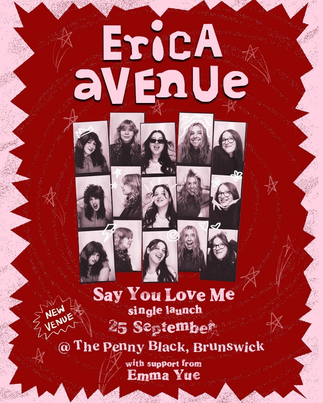 Erica Avenue 'Say You Love Me' Single Launch