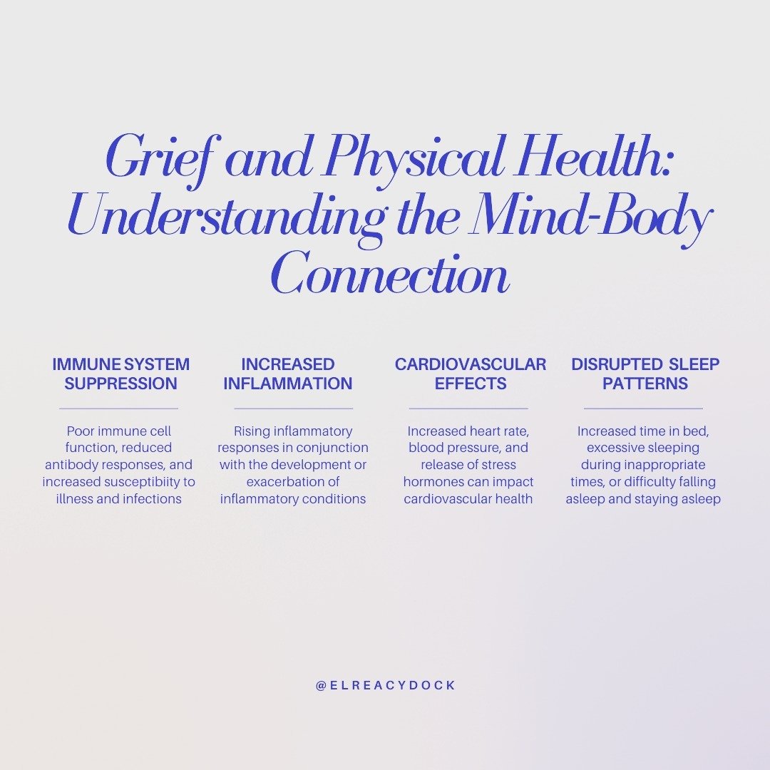 Have you ever wondered how grief can impact your physical well-being? The intricate link between our emotions and our body's response to loss is truly fascinating! Research has shown that prolonged and intense grief can have a significant negative im