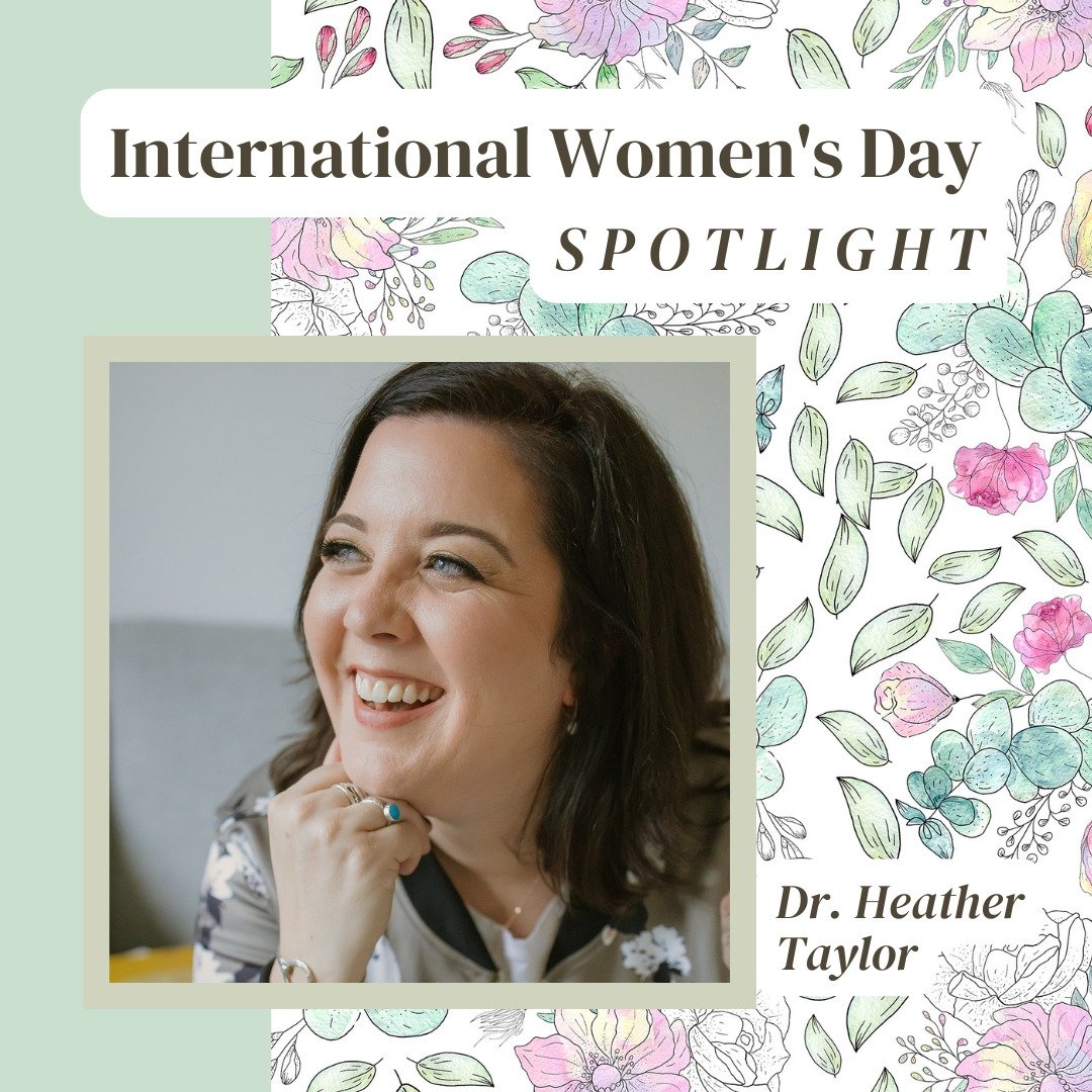 Happy International Women's Day! 🌸 Today, we're celebrating the incredible women of our Get Griefy Magazine's Small Business Collective by lifting each other up.

I&rsquo;m spotlighting Dr. Heather Taylor, a licensed psychologist, grief educator, au
