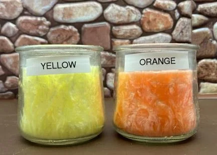 Yellow and  Orange color picture