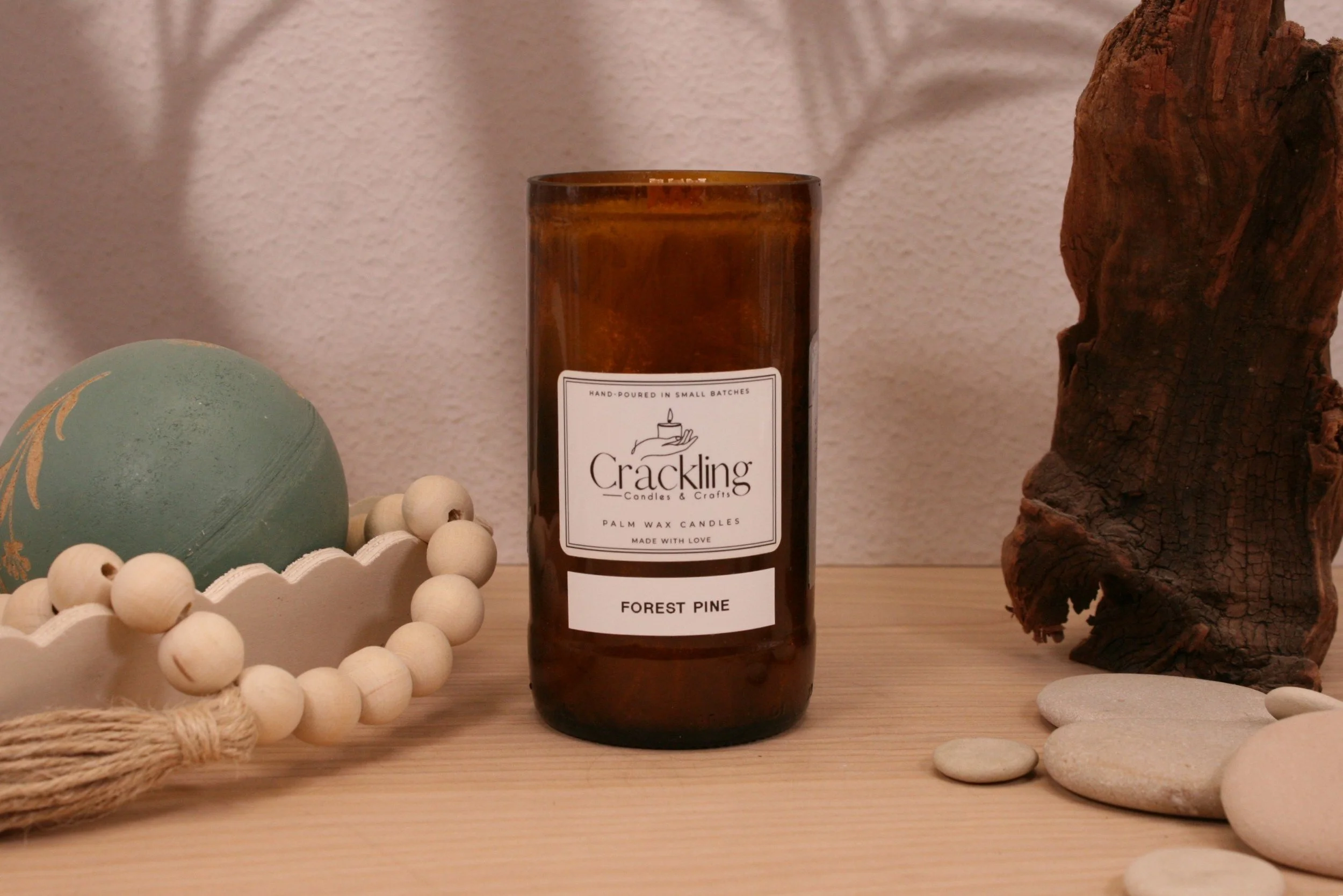 Our Coors Light Upcycled Beer Bottle Candle is a unique, eco-friendly piece that makes a perfect gift or a special treat for yourself.  Made to order with sustainable Palm Tree wax