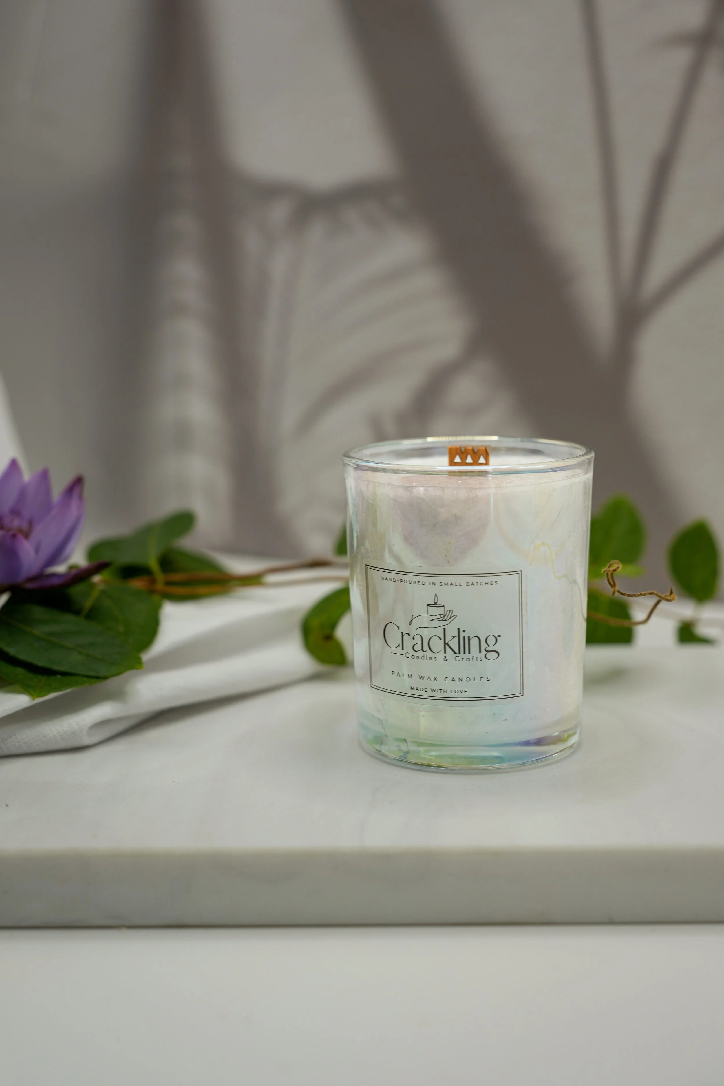6 oz Rosemary & Mint Palm Wax Candle