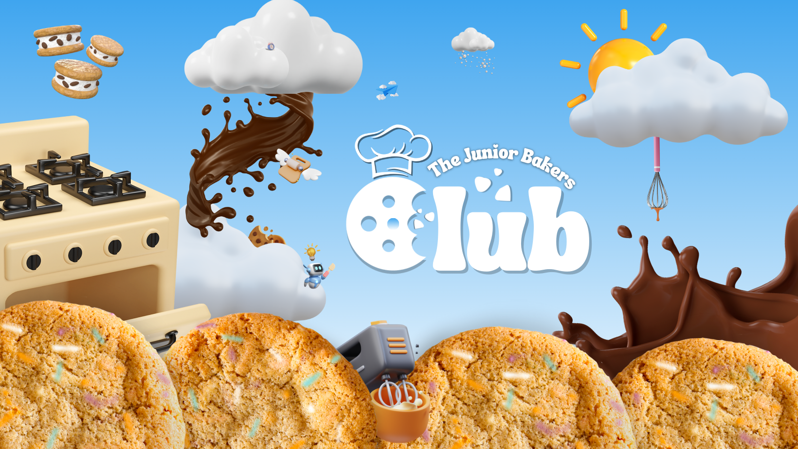 The Junior Bakers Club Poster