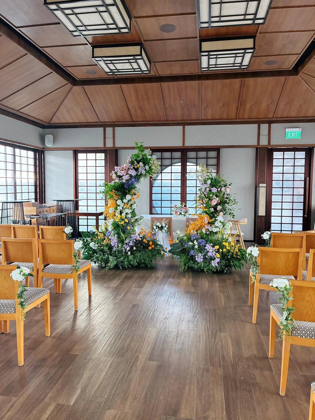 wedding arch flower