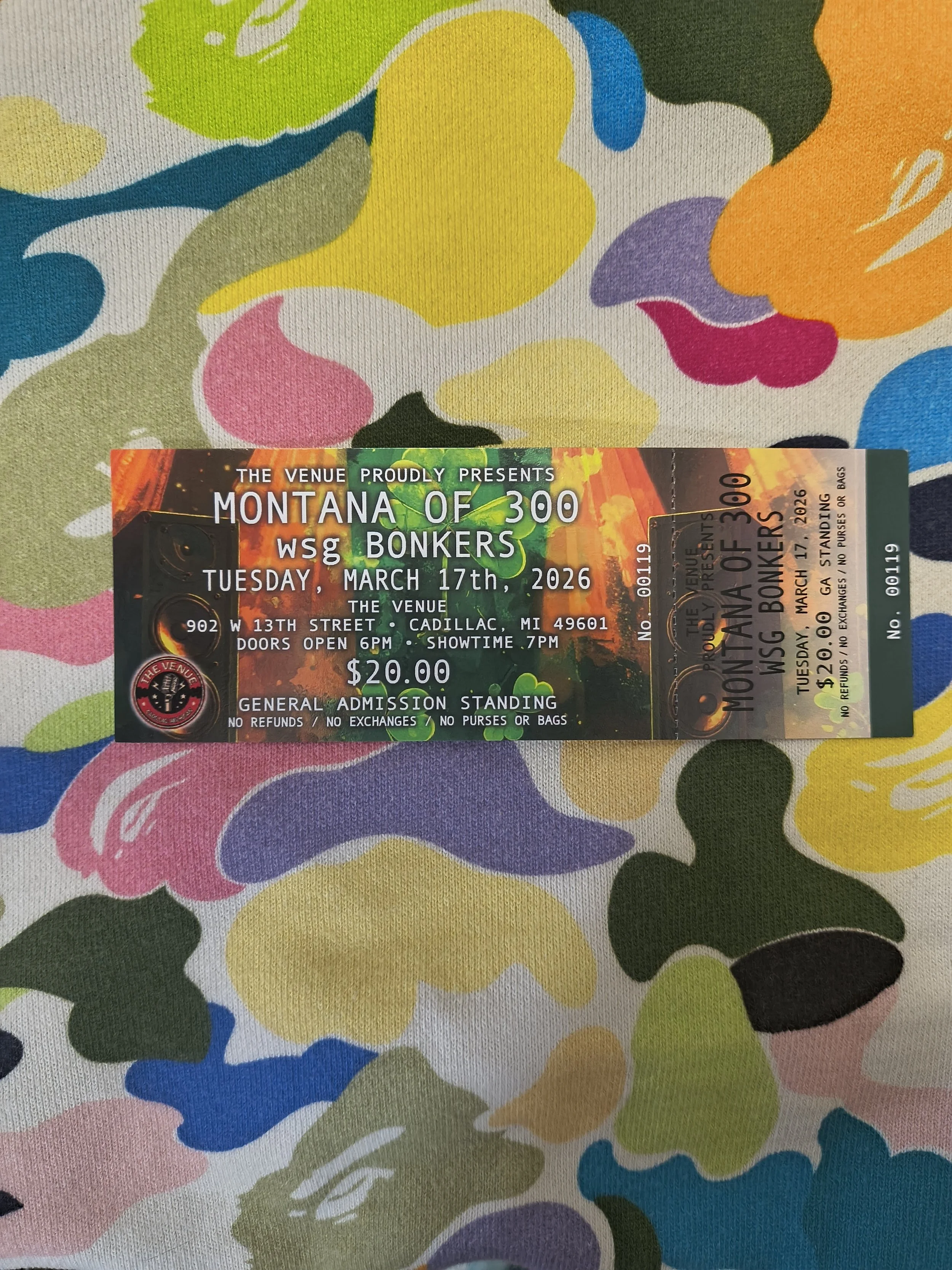 Tickets To MONTANA OF 300 March 17th