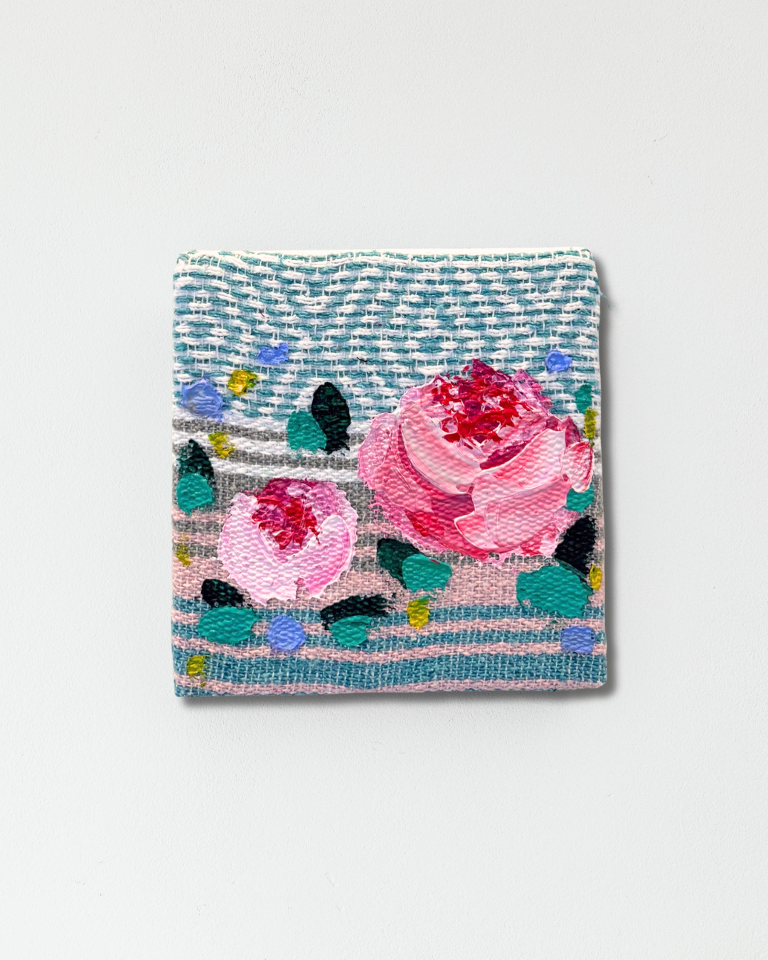 Mini Sarape (Blue Pink)