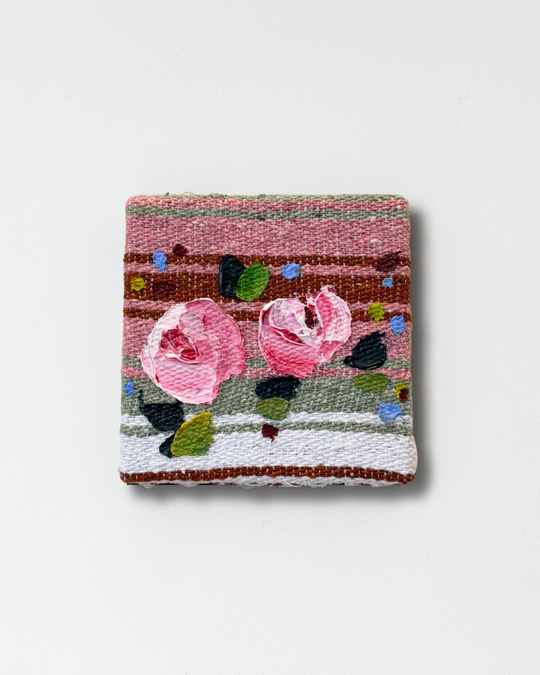 Mini Sarape (Pink Green)