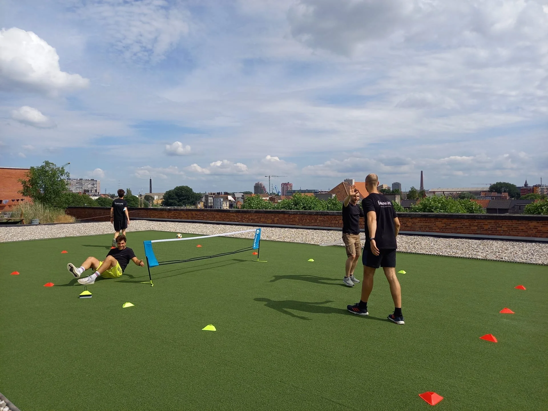 Fourward Gent Wiedauwkaai rooftop kinesitherapie