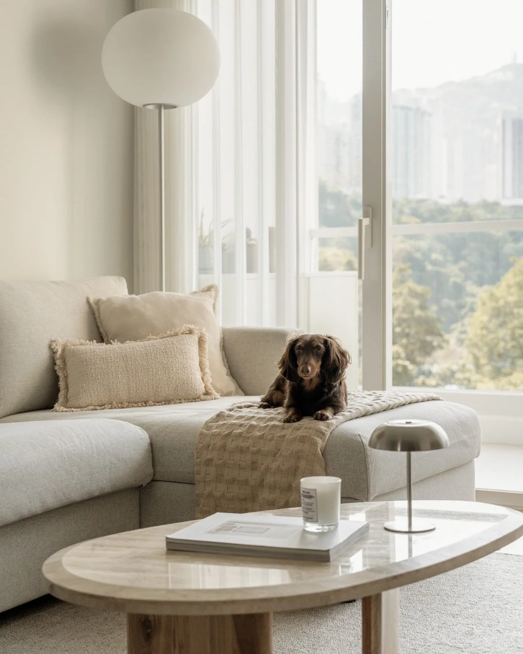 This residence is a sanctuary for a young couple and the little one on the way &mdash; a retreat designed to slow down time and recalibrate the pace of life. Guided by coastal vibes, the design embraces a light, airy, and functional environment that 