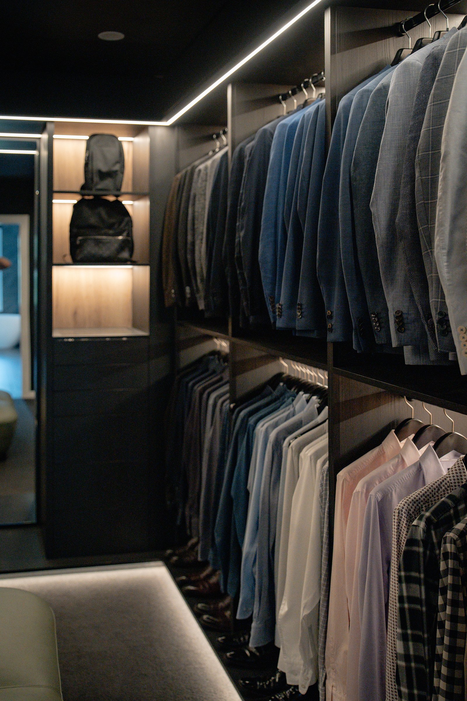 walk-in robes