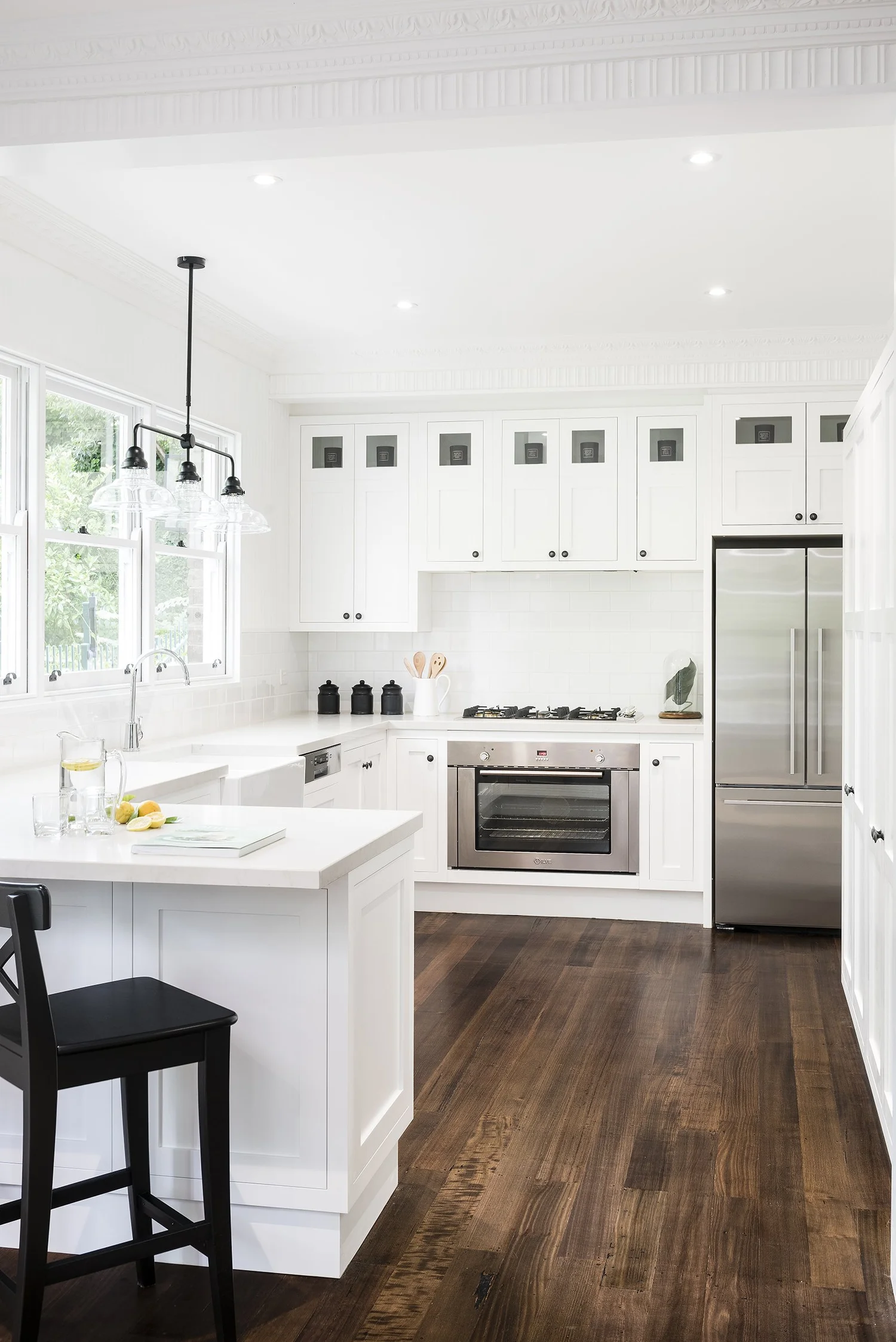 Country Style Kitchen with Butlers Sink Smith & Smith Kitchens