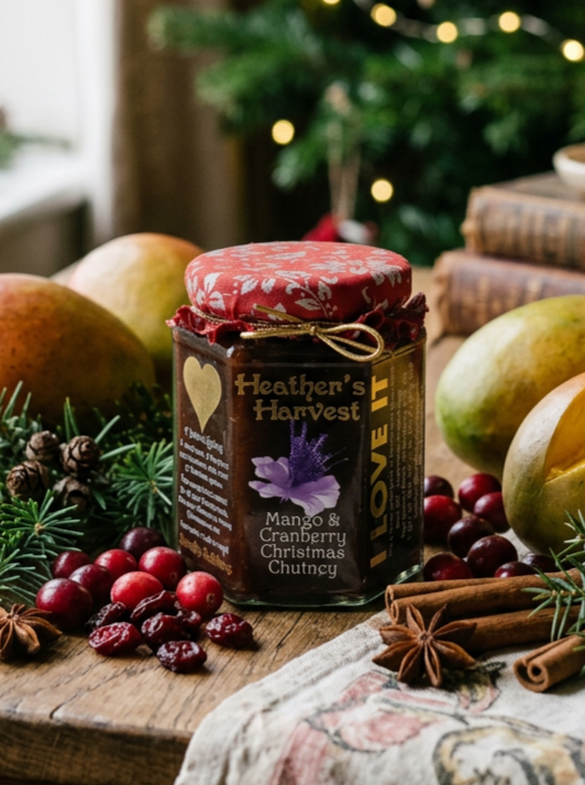 Mango & Cranberry Christmas Chutney