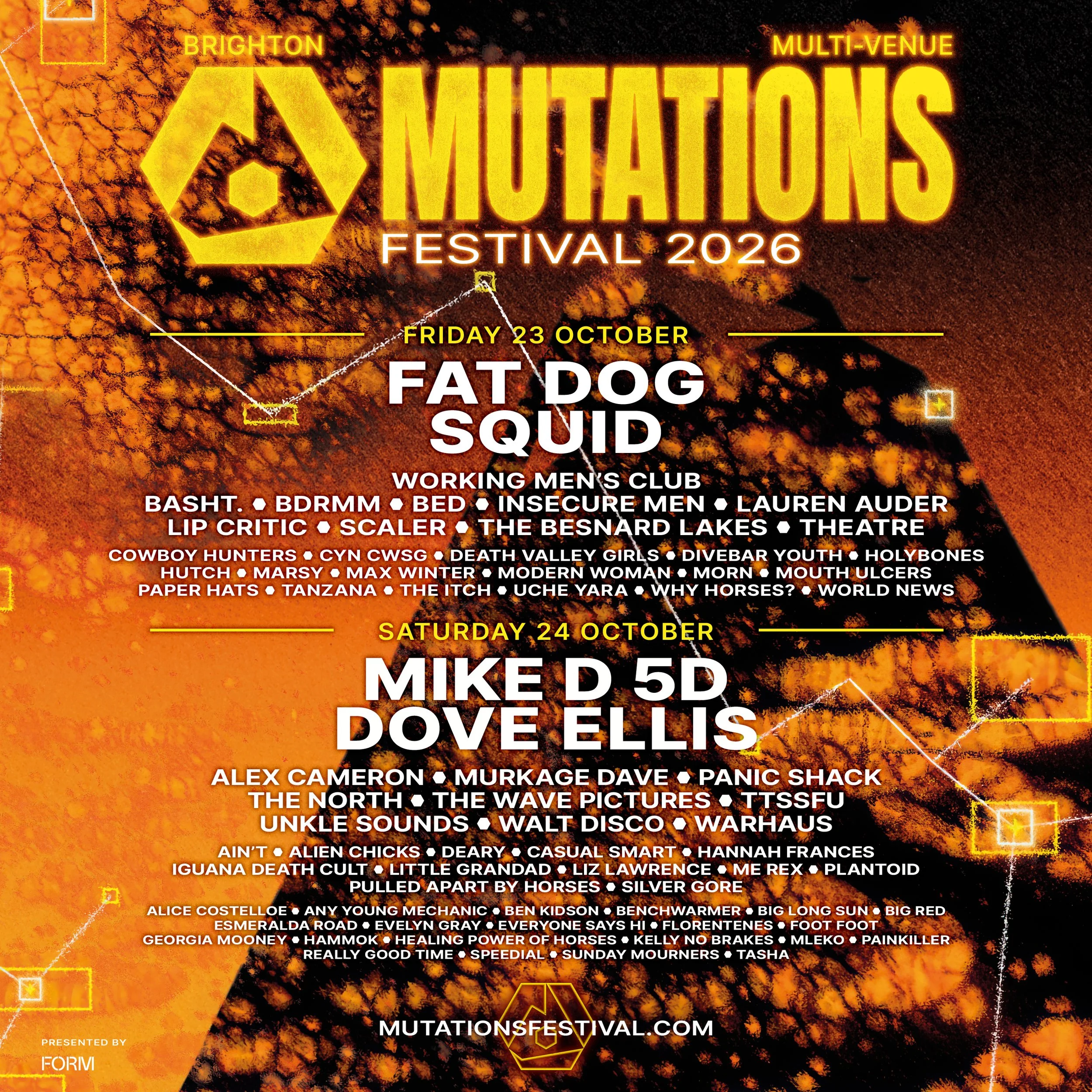 OCT 23 + 24: MUTATIONS FESTIVAL ‘26