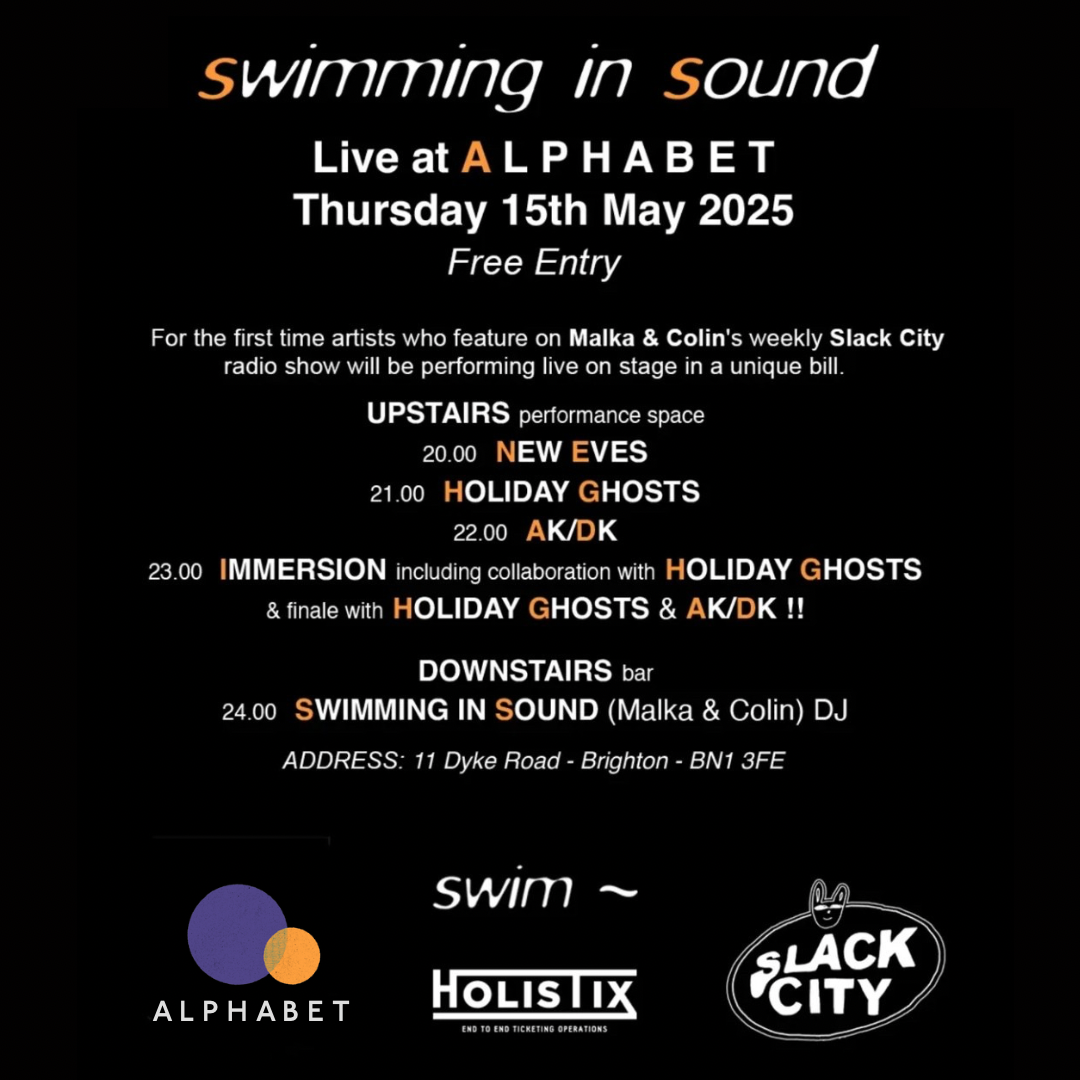 MAY 15: SWIMMING IN SOUND