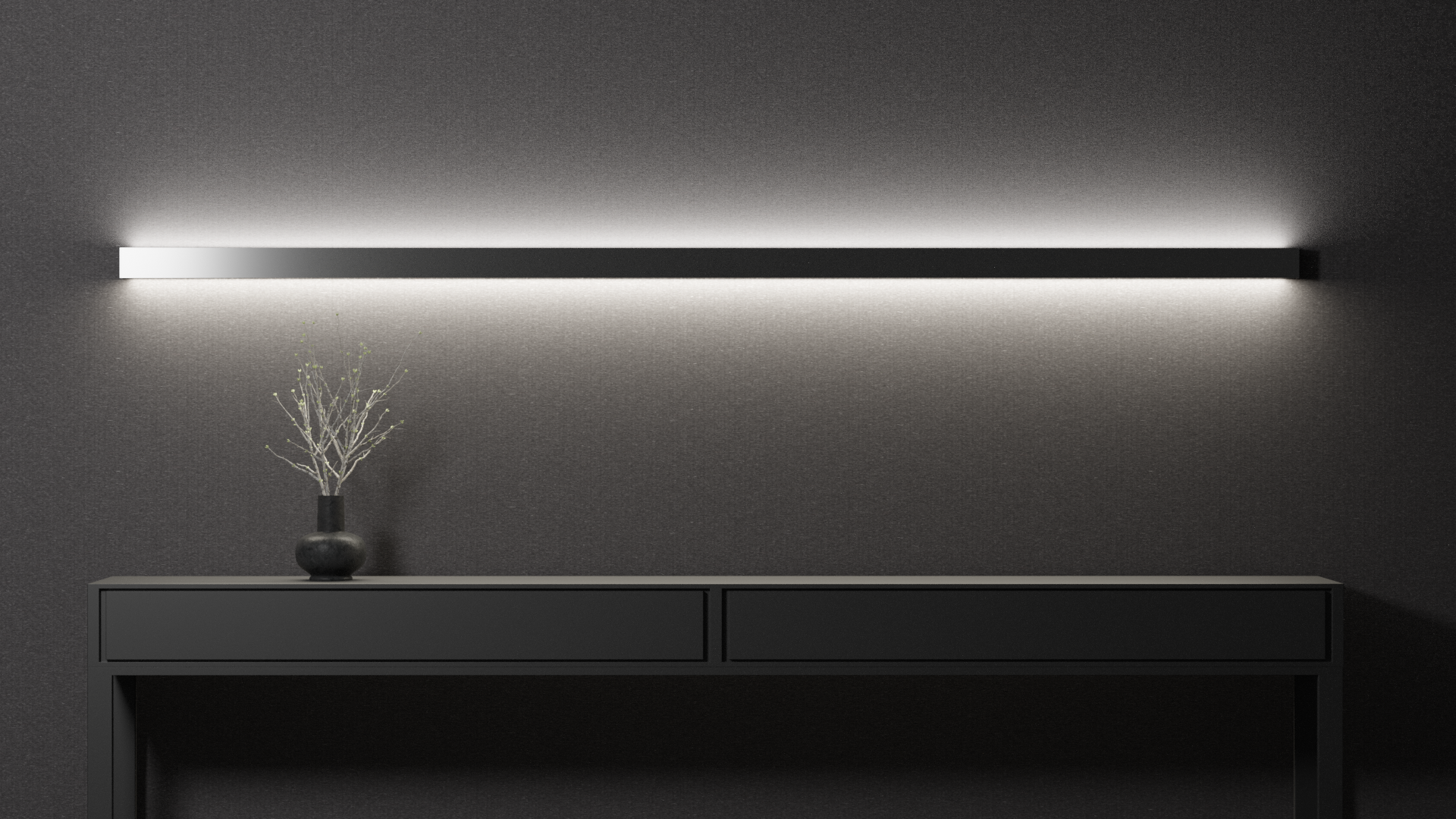 Close-up of a plain, silver-colored wristwatch band.