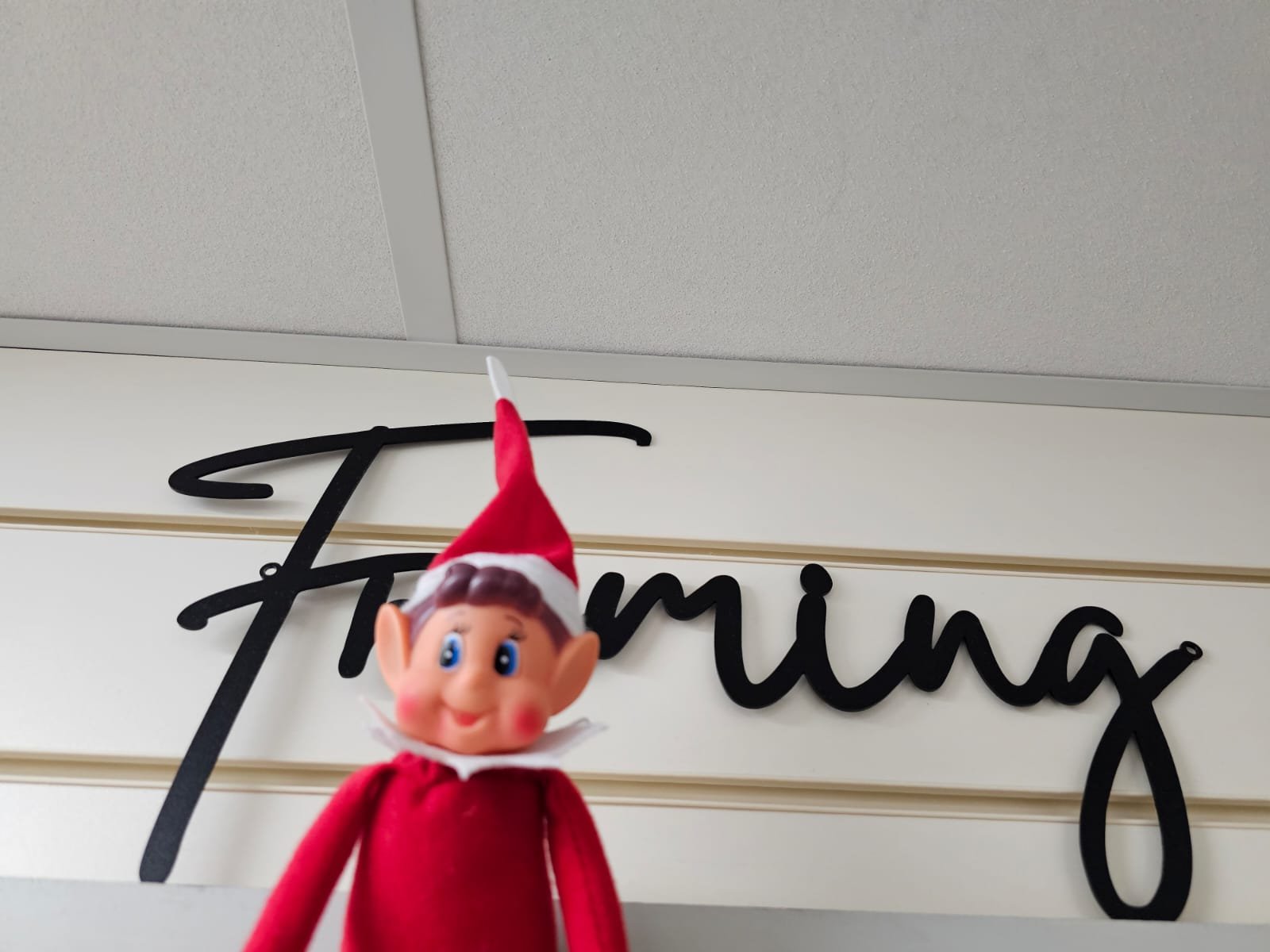 The joy of Christmas framing