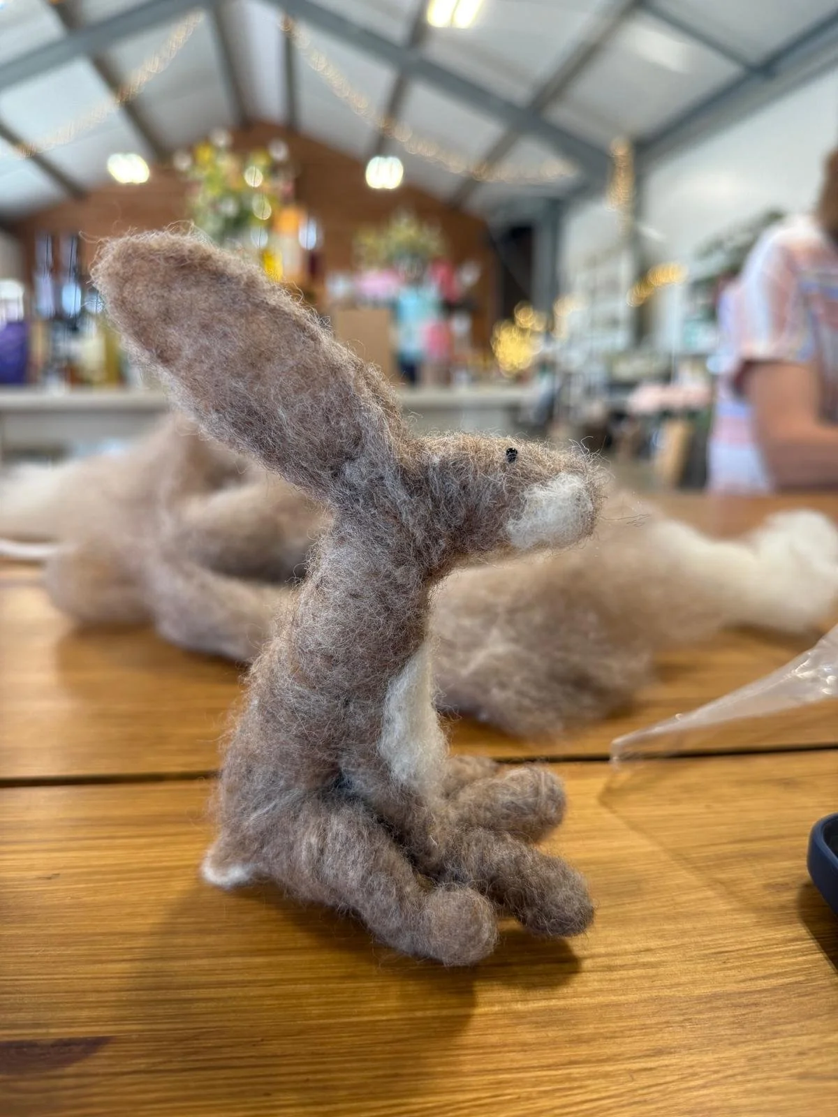 Felt Hare Making