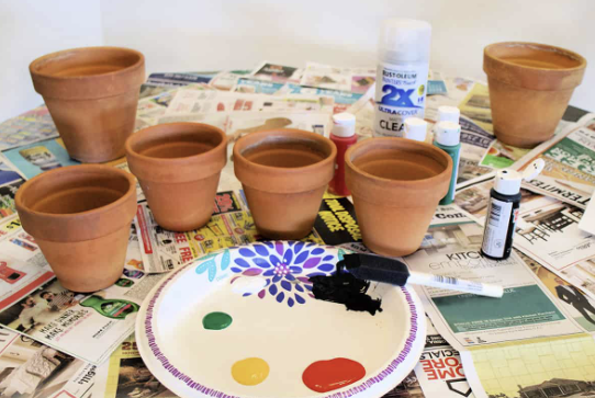 Paint a pot