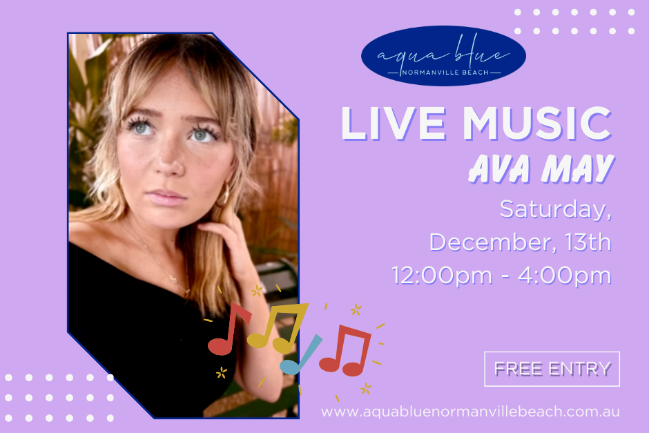 Aqua Blue Beach Life - Ava May